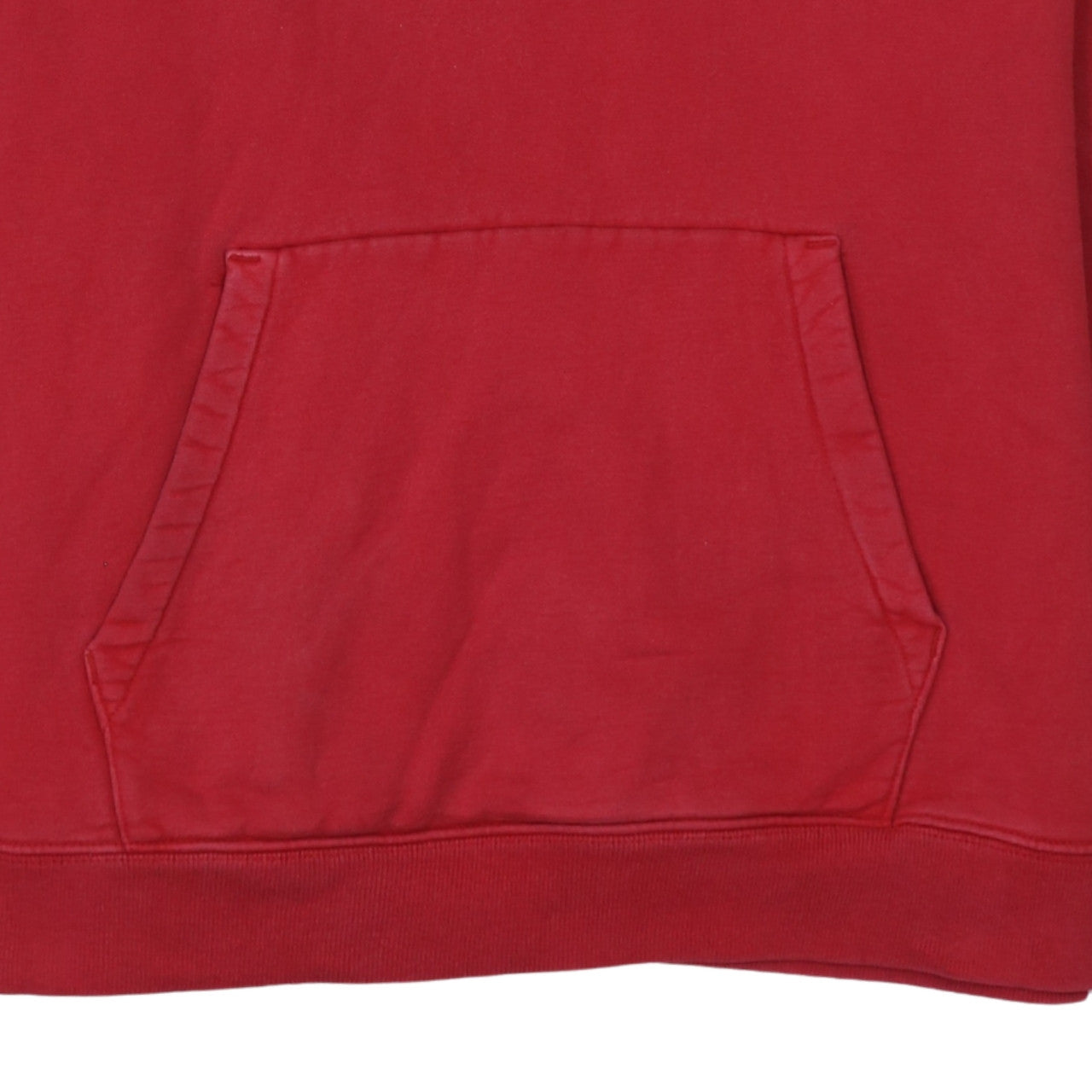 Mens UK Size M Champion Red Pullover Hoodie