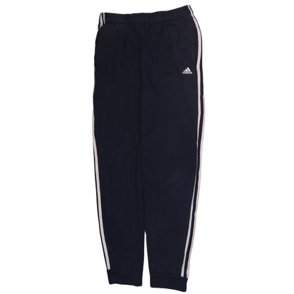 Adidas Boys Blue 15-16 Years Track Pants with Side Stripes