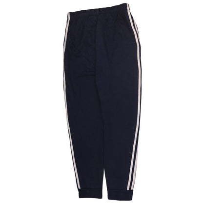 Adidas Boys Blue 15-16 Years Track Pants with Side Stripes