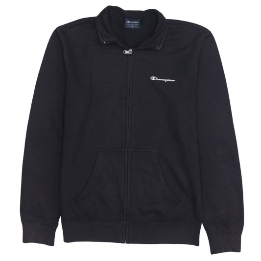Mens UK Size S Champion Black Full Zip Sweatshirt