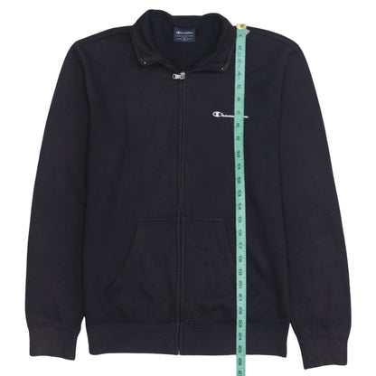 Mens UK Size S Champion Black Full Zip Sweatshirt