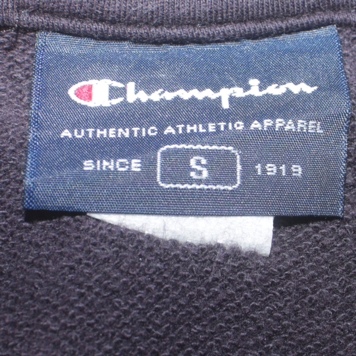 Mens UK Size S Champion Black Full Zip Sweatshirt