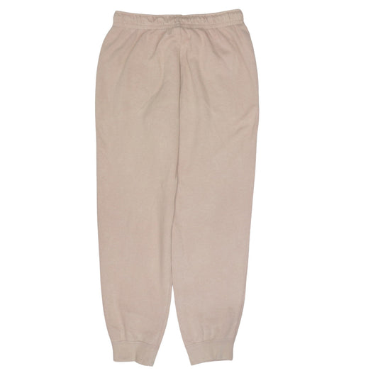 Womens UK Size M Nike Regular Fit Jogger Beige Trousers