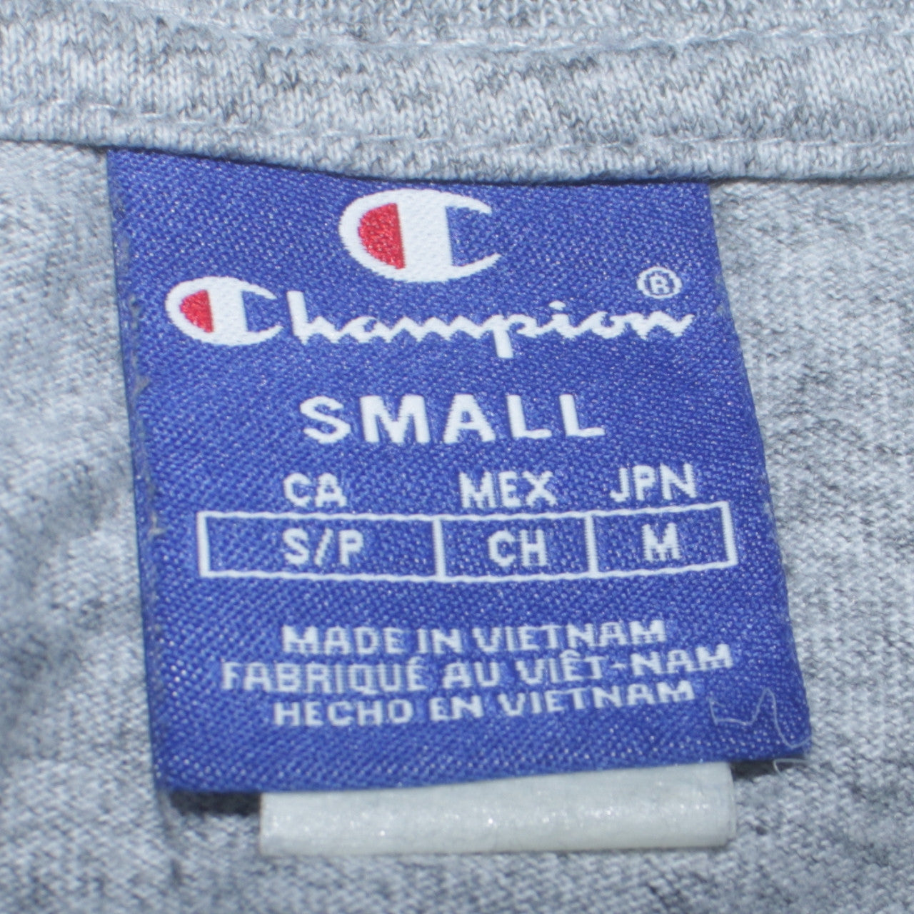 Mens UK Size S Champion Grey  T-Shirt