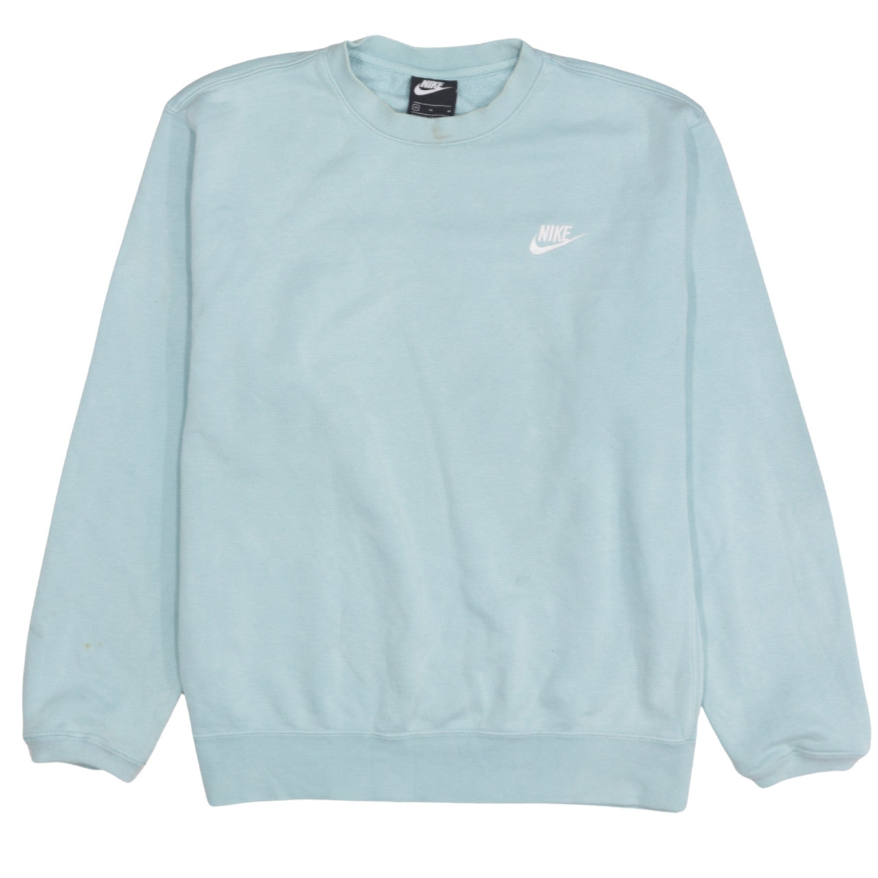 Womens UK Size M Nike Blue Pullover Sweatshirt