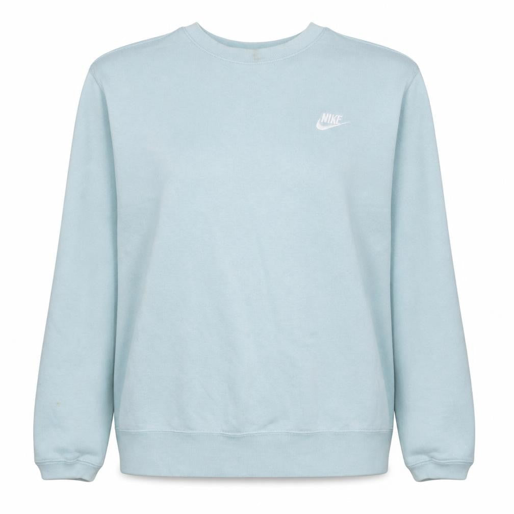 Womens UK Size M Nike Blue Pullover Sweatshirt