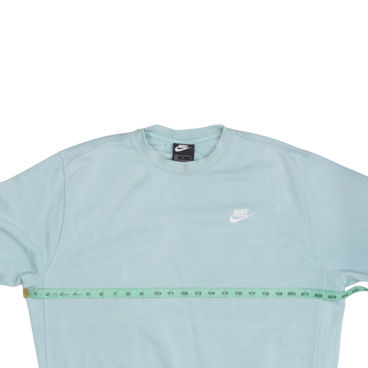 Womens UK Size M Nike Blue Pullover Sweatshirt