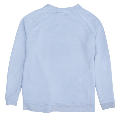 Womens UK Size M Nike Blue Pullover Sweatshirt