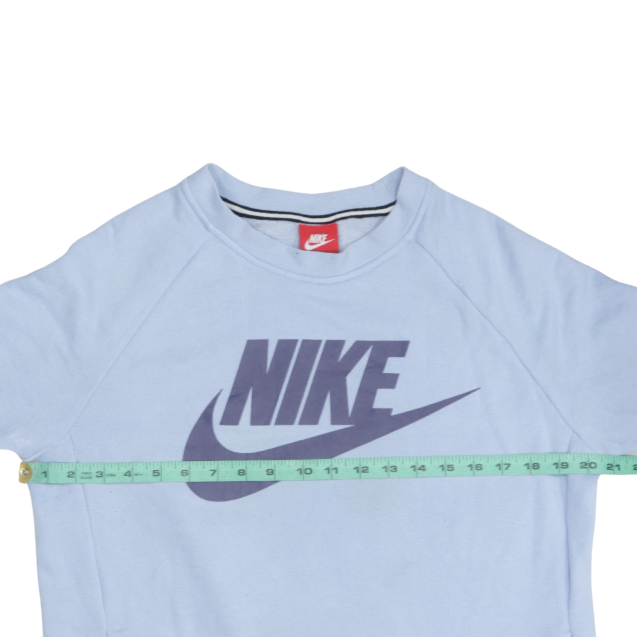 Womens UK Size M Nike Blue Pullover Sweatshirt