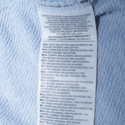 Womens UK Size M Nike Blue Pullover Sweatshirt