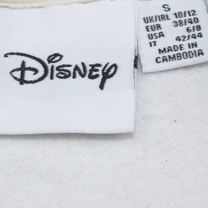Womens UK Size 10/12 Disney White Pullover Sweatshirt