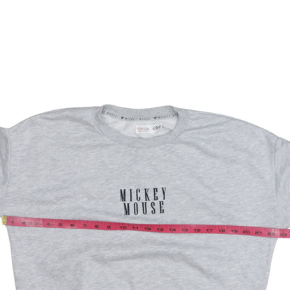 Womens UK Size S Bershka Grey Pullover Sweatshirt