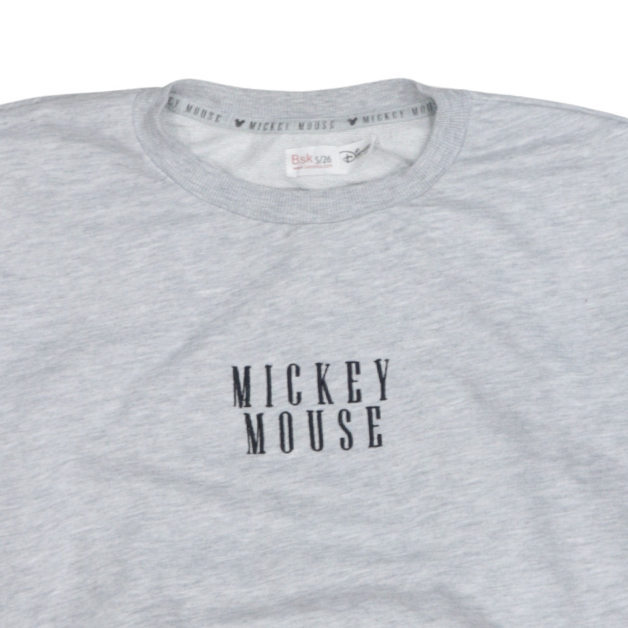 Womens UK Size S Bershka Grey Pullover Sweatshirt
