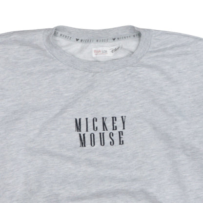 Womens UK Size S Bershka Grey Pullover Sweatshirt