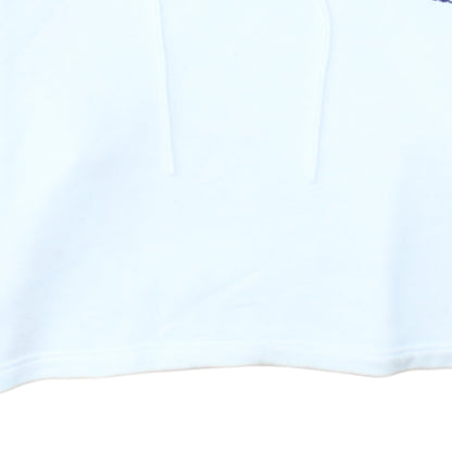Womens UK Size 18 adidas White Pullover Hoodie
