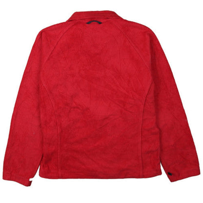 Columbia Women's Red Fleece Full Zip Jacket XS Outdoor