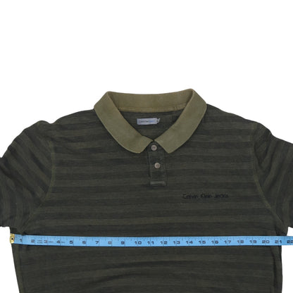 Mens UK Size M Calvin Klein Jeans Cotton Polo Shirt
