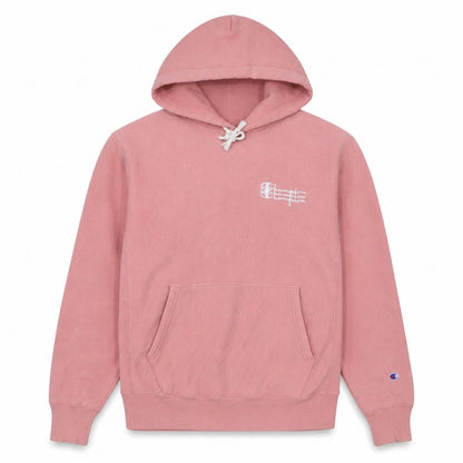 Mens UK Size M Champion Pink Pullover Hoodie