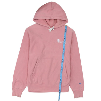 Mens UK Size M Champion Pink Pullover Hoodie