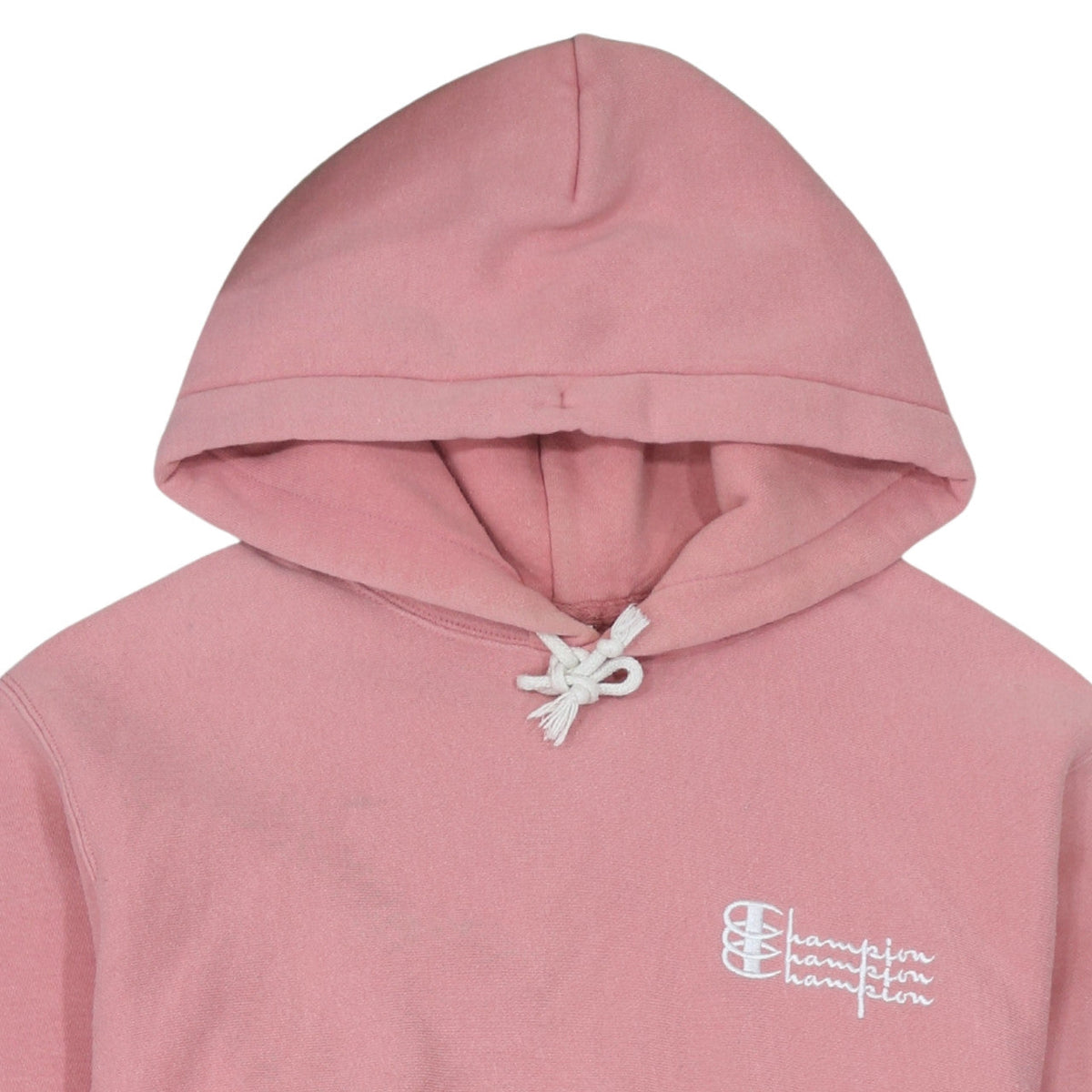 Mens UK Size M Champion Pink Pullover Hoodie
