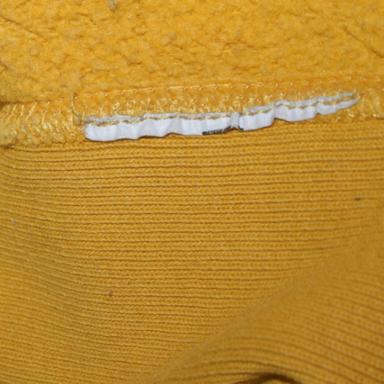 Mens UK Size M Champion Yellow Pullover Sweatshirt
