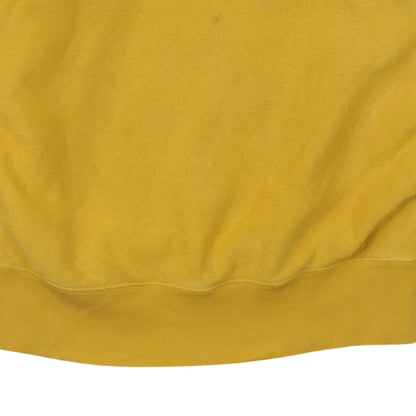 Mens UK Size M Champion Yellow Pullover Sweatshirt