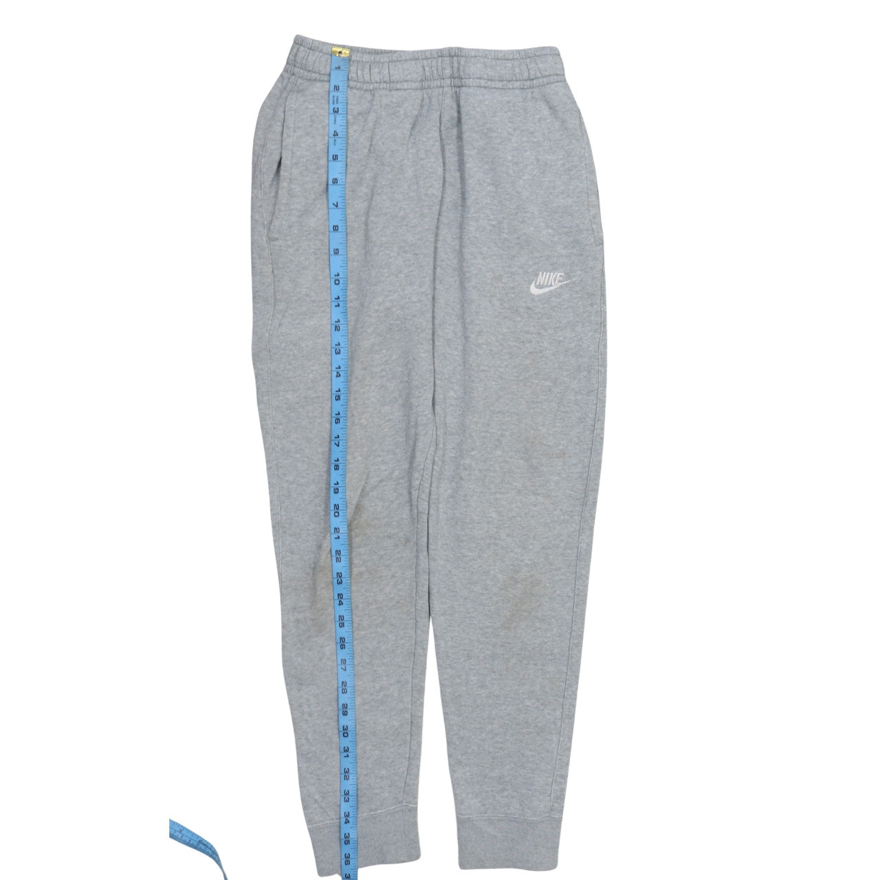 Nike Men's Grey XS Fleece Jogger Sweatpants Tapered Fit