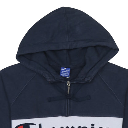Mens UK Size XS Champion Blue Pullover Hoodie