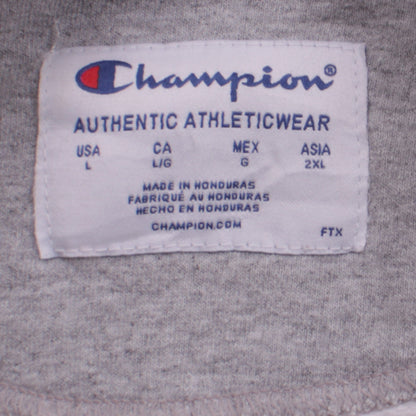Mens UK Size L Champion White Pullover Sweatshirt
