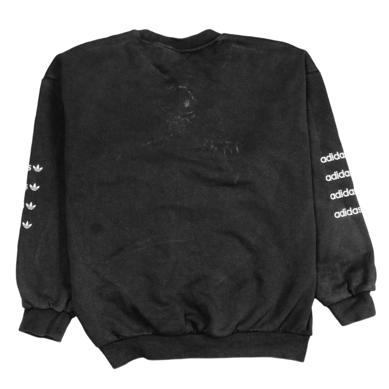 Womens UK Size 12 adidas Black Pullover Sweatshirt