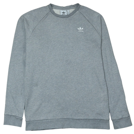 Mens UK Size S adidas Grey Pullover Sweatshirt