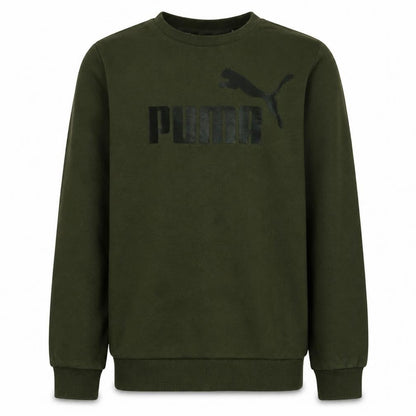 Boys UK Size 13-14 Years PUMA Green Pullover Sweatshirt