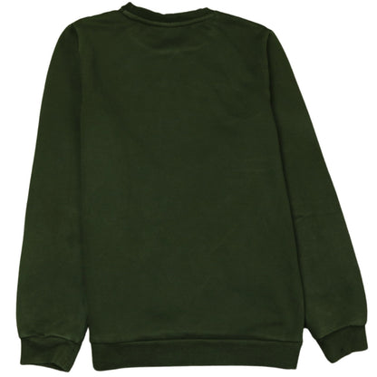 Boys UK Size 13-14 Years PUMA Green Pullover Sweatshirt