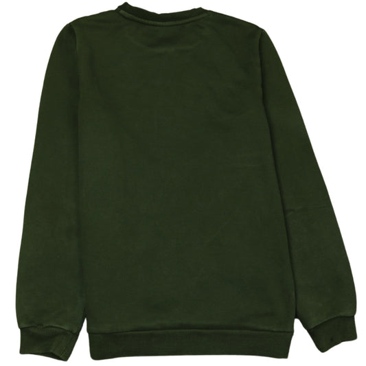 Boys UK Size 13-14 Years PUMA Green Pullover Sweatshirt