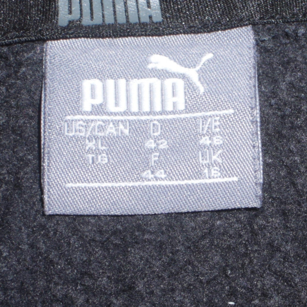 Womens UK Size 16 PUMA Black Pullover Hoodie