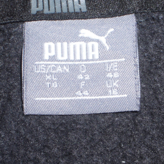 Womens UK Size 16 PUMA Black Pullover Hoodie