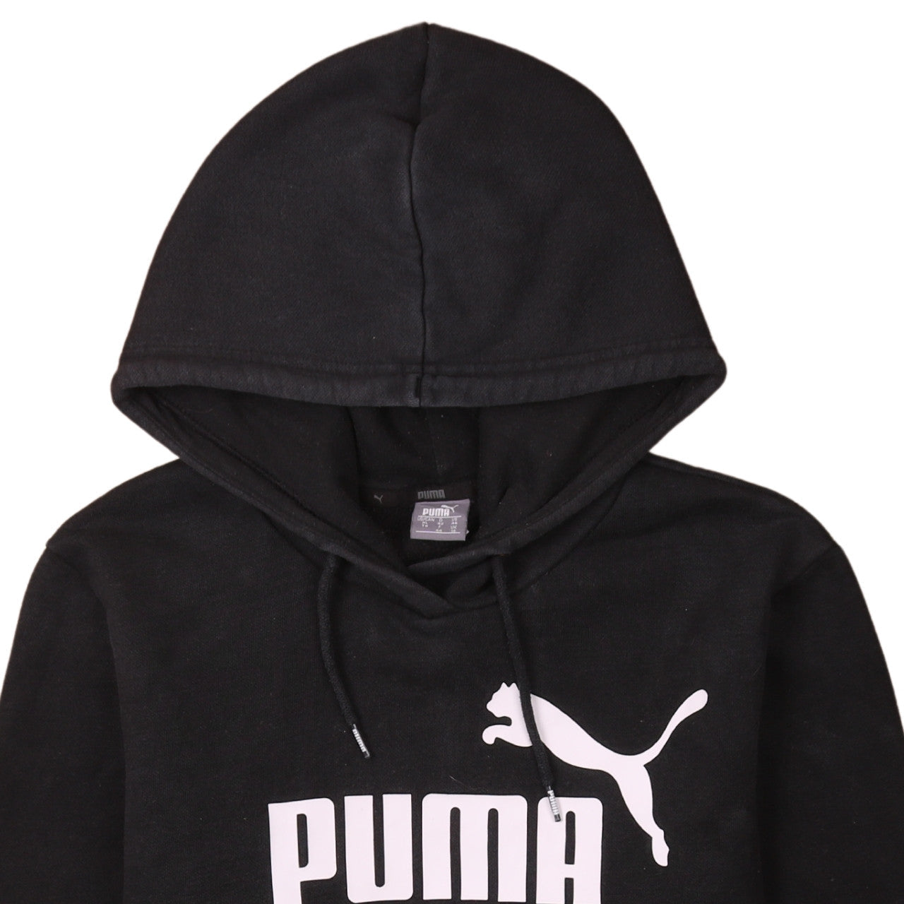 Womens UK Size 16 PUMA Black Pullover Hoodie