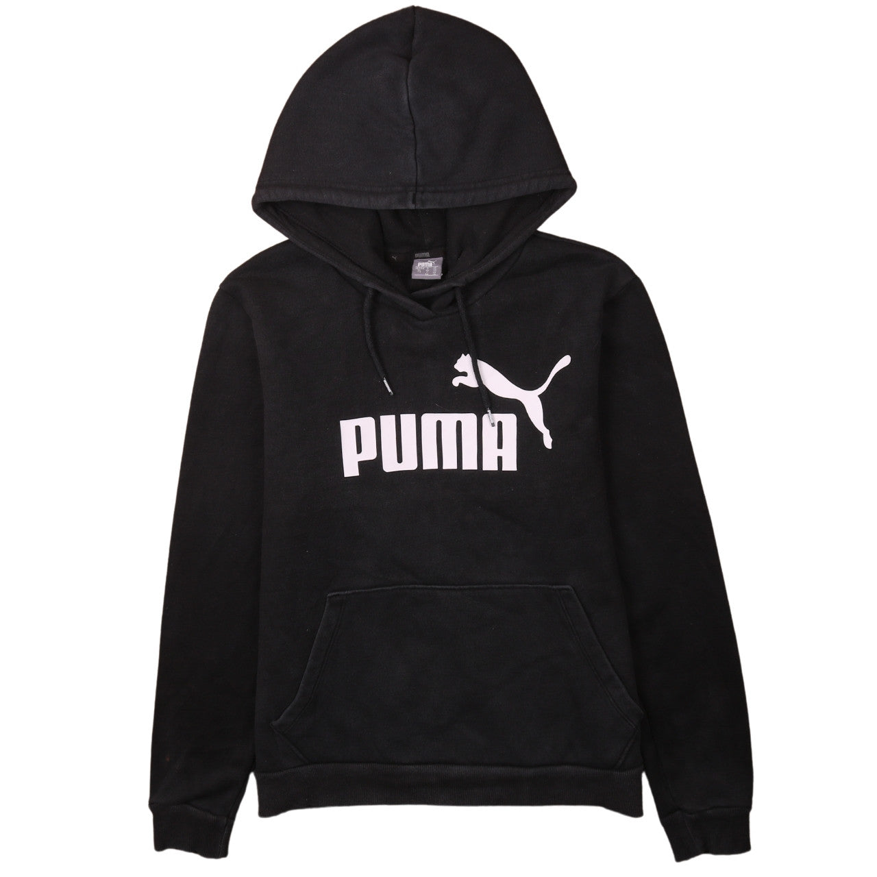 Womens UK Size 16 PUMA Black Pullover Hoodie