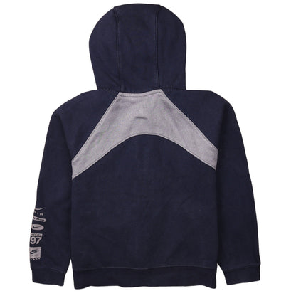 Nike Boys Grey & Navy Full Zip Hoodie XL (13-15 Years) Air Logo