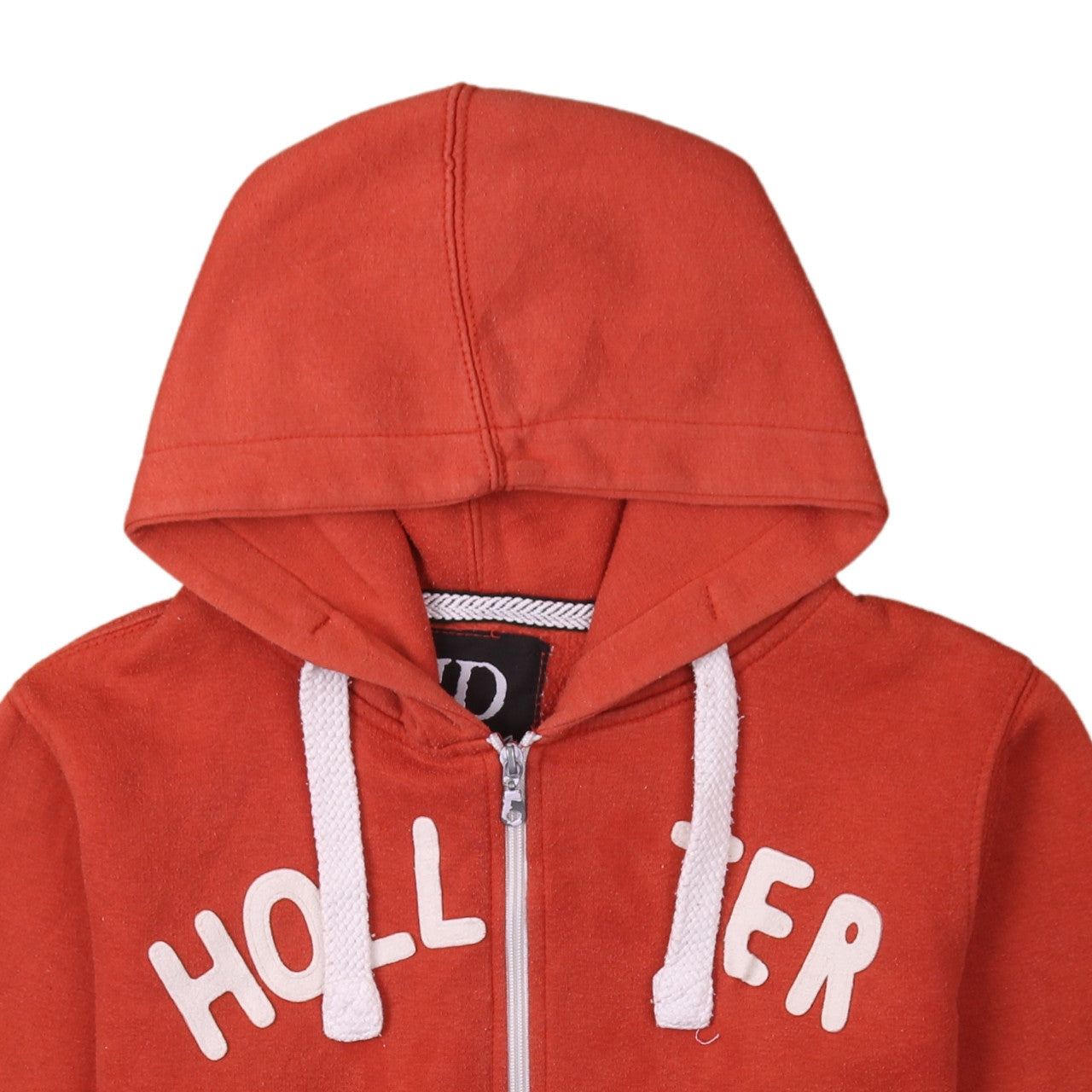 Mens UK Size XL Just Diva Red Full Zip Hoodie