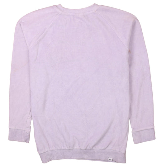 Womens UK Size 10 PUMA Purple Pullover Sweatshirt