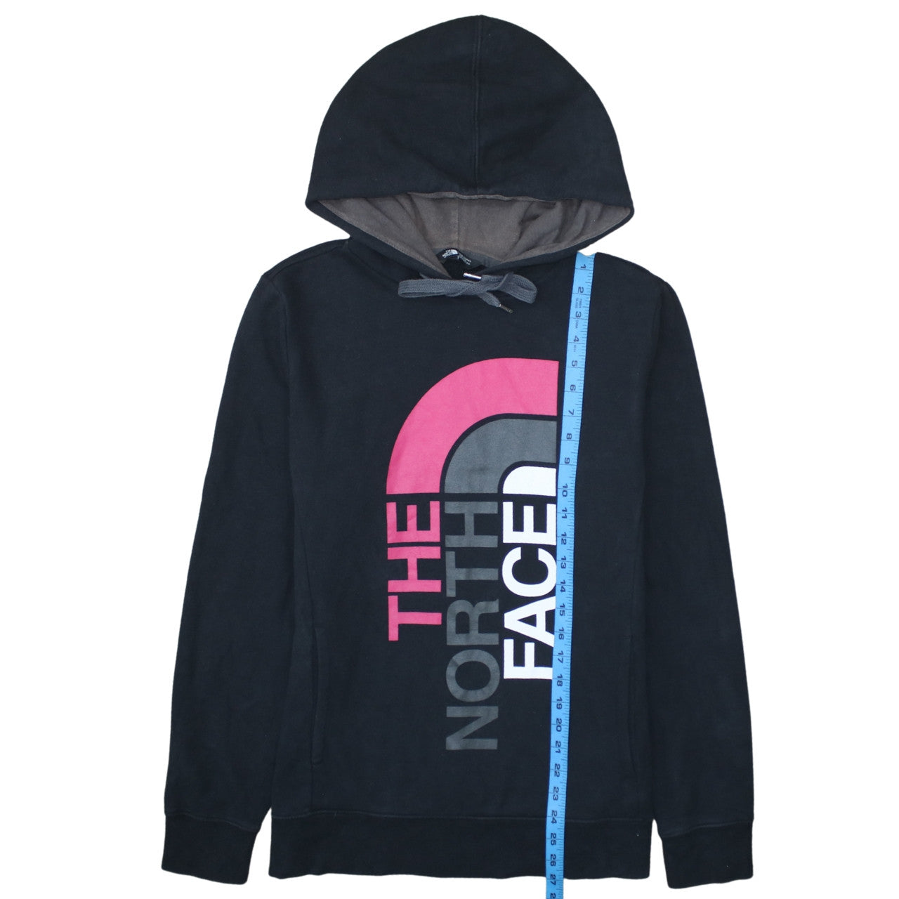 Womens UK Size S The North Face Black Pullover Hoodie