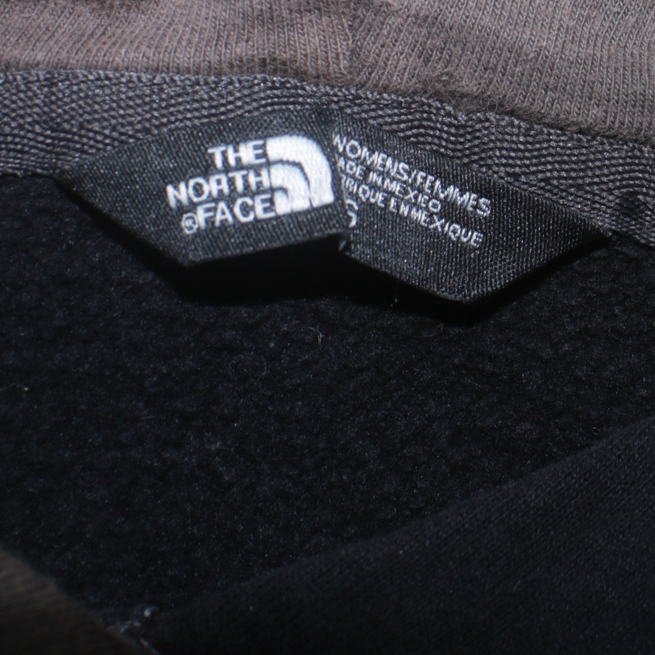 Womens UK Size S The North Face Black Pullover Hoodie