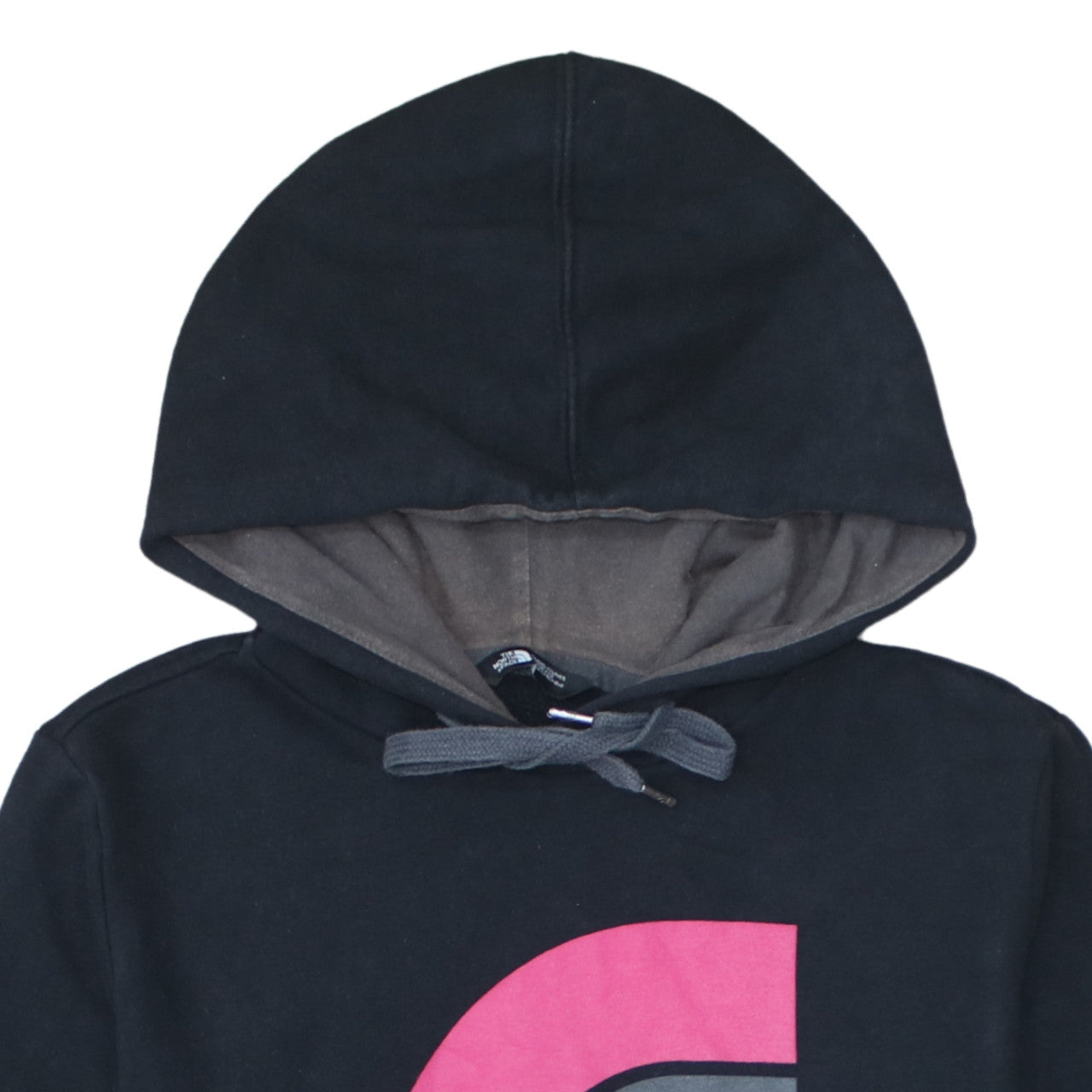 Womens UK Size S The North Face Black Pullover Hoodie