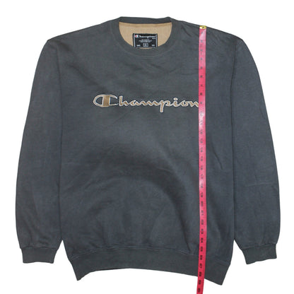 Mens UK Size XL Champion Grey Pullover Sweatshirt