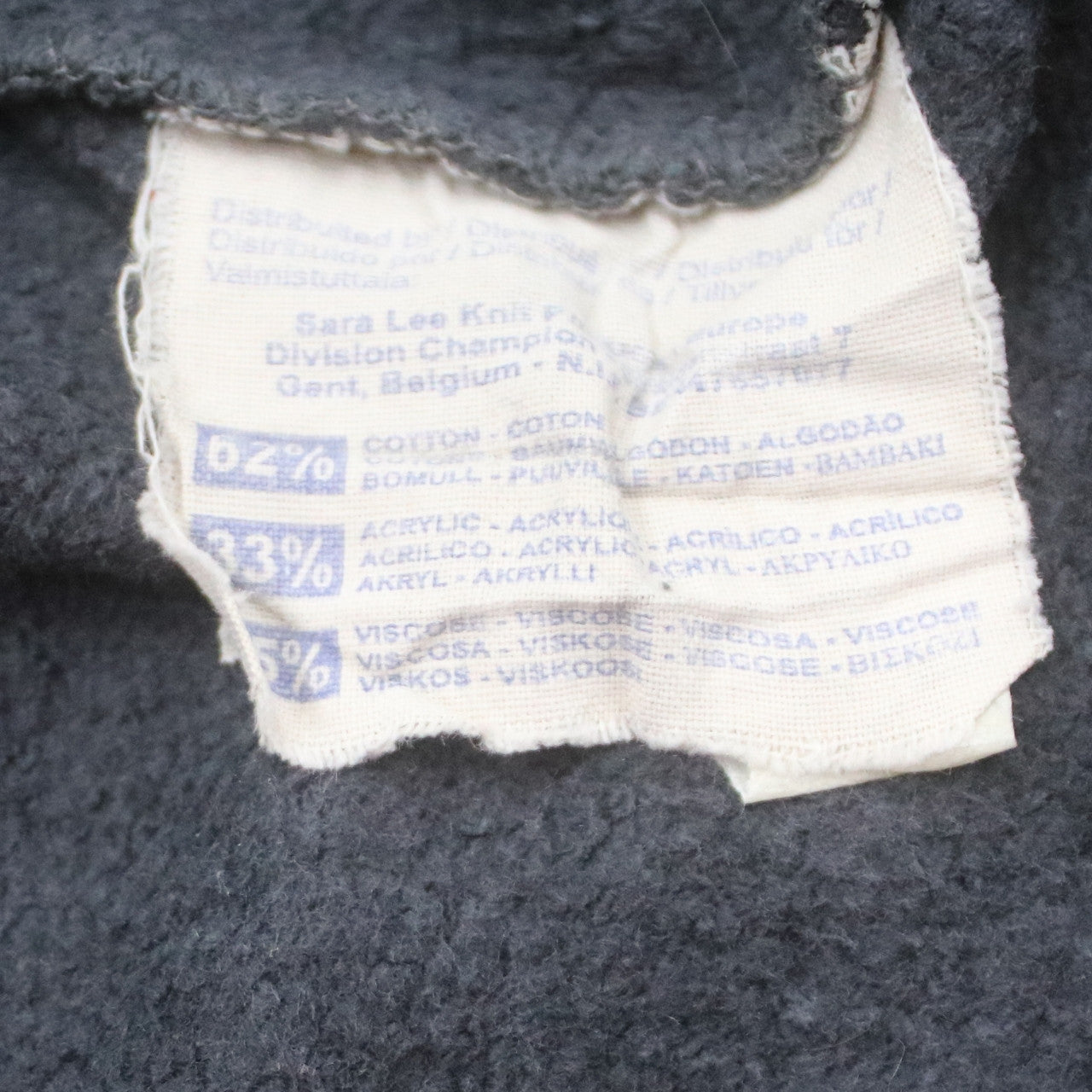 Mens UK Size XL Champion Grey Pullover Sweatshirt