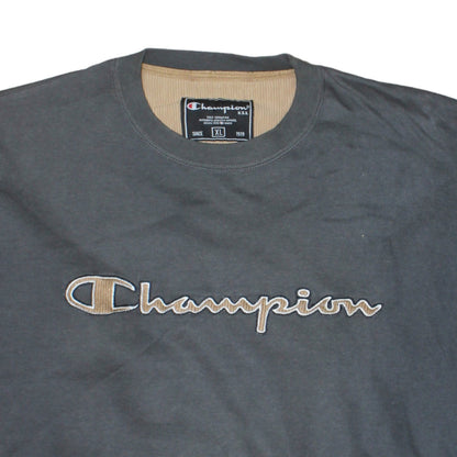 Mens UK Size XL Champion Grey Pullover Sweatshirt