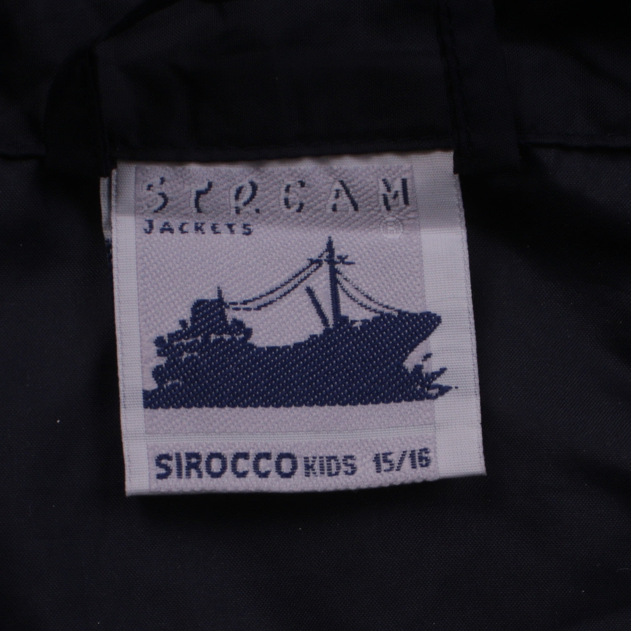 Boys UK Size 15-16 Years Sirocco Black Windbreaker Coat