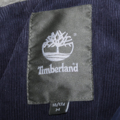 Timberland Boys Blue 16 Years Winter Puffer Jacket with Faux Fur Lining