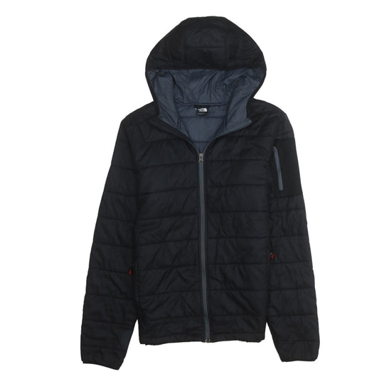 The North Face Men's Black Hooded Puffer Jacket Size S